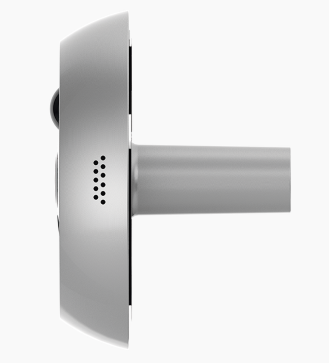 Timbre Con Mirilla y Pantalla Wi-Fi de Batería Recargable / Para Instalarse en Puerta / Cámara 720P / Sensor PIR / Detección de Movimiento / Audio de Dos Vías / Uso en Interior