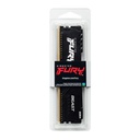 Memoria RAM Kingston FURY Beast Black DDR4, 2666MHz, 4GB, Non-ECC, CL16, XMP